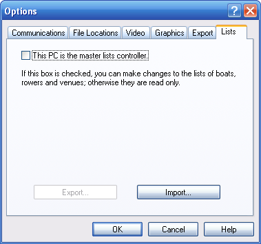 Set PC as database slave